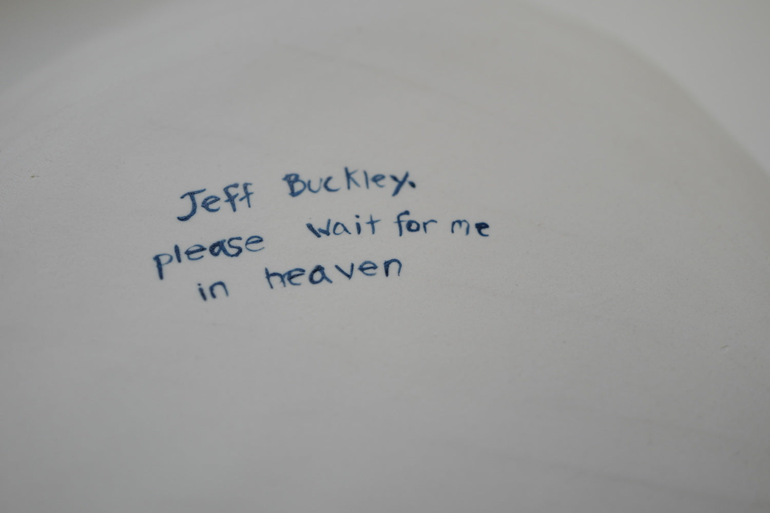 Jeff Buckley, please wait for me in heaven