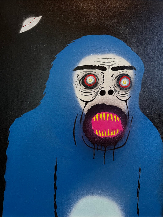 Blue Ape Invader