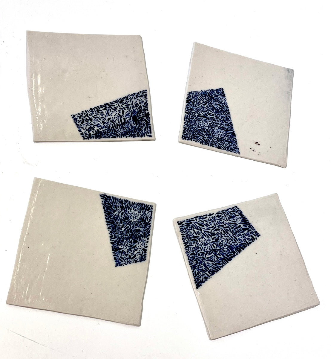 Tile Collection, set of four